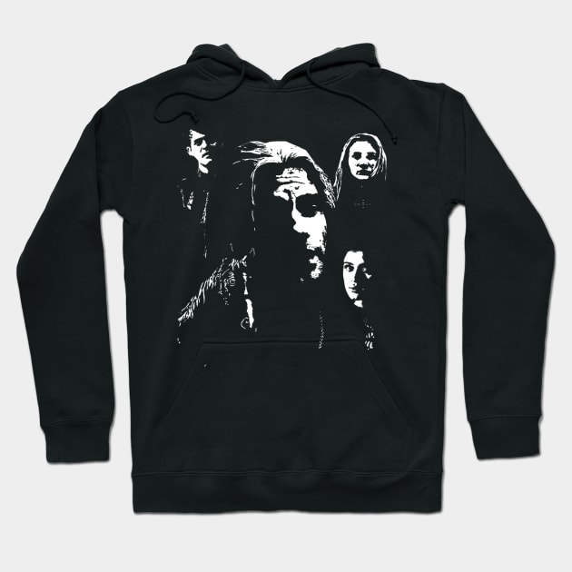 Geralt, Yennefer, Ciri, Jaskier and Roach Hoodie by Diversions pop culture designs